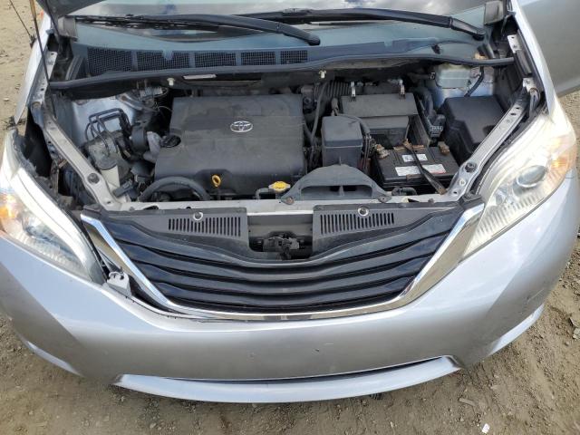 5TDKK3DC1BS066940 - 2011 TOYOTA SIENNA LE SILVER photo 12