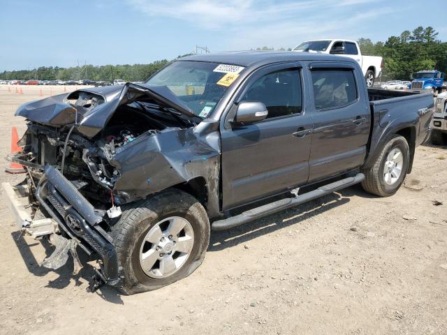 5TFJU4GN4FX081439 - 2015 TOYOTA TACOMA DOUBLE CAB PRERUNNER GRAY photo 1