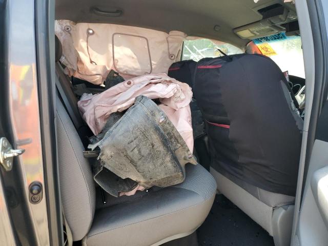 5TFJU4GN4FX081439 - 2015 TOYOTA TACOMA DOUBLE CAB PRERUNNER GRAY photo 10