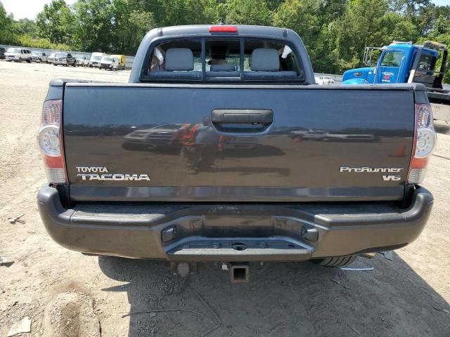5TFJU4GN4FX081439 - 2015 TOYOTA TACOMA DOUBLE CAB PRERUNNER GRAY photo 6