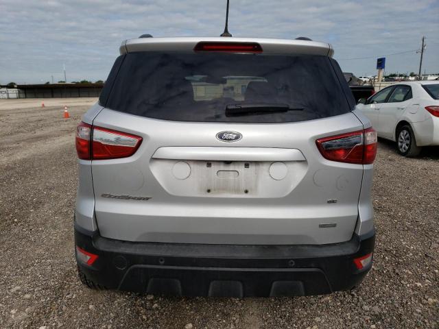 MAJ3P1TE4JC183298 - 2018 FORD ECOSPORT SE SILVER photo 6