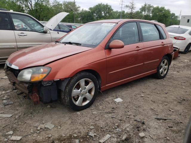 KNAFE161885012393 - 2008 KIA SPECTRA5 5 SX ORANGE photo 1