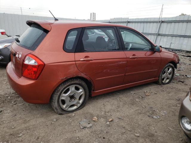 KNAFE161885012393 - 2008 KIA SPECTRA5 5 SX ORANGE photo 3