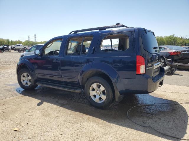 5N1AR18U76C684703 - 2006 NISSAN PATHFINDER LE BLUE photo 2