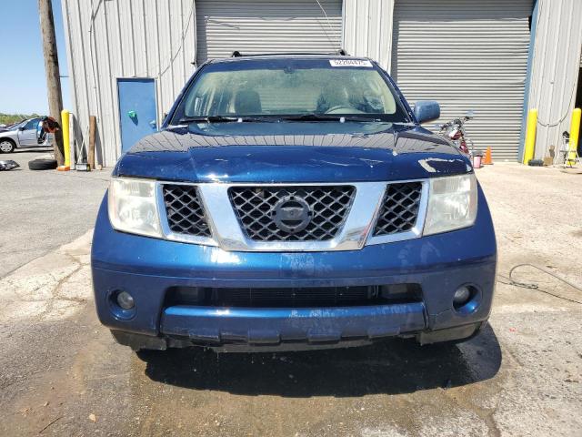 5N1AR18U76C684703 - 2006 NISSAN PATHFINDER LE BLUE photo 5