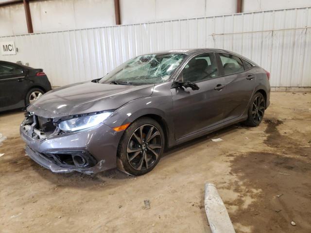 2HGFC2F87KH589560 - 2019 HONDA CIVIC SPORT Գրաֆիտ լուսանկար 1