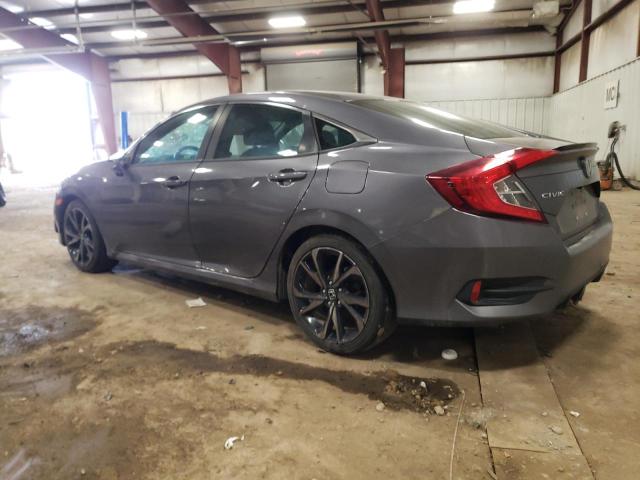 2HGFC2F87KH589560 - 2019 HONDA CIVIC SPORT Գրաֆիտ լուսանկար 2