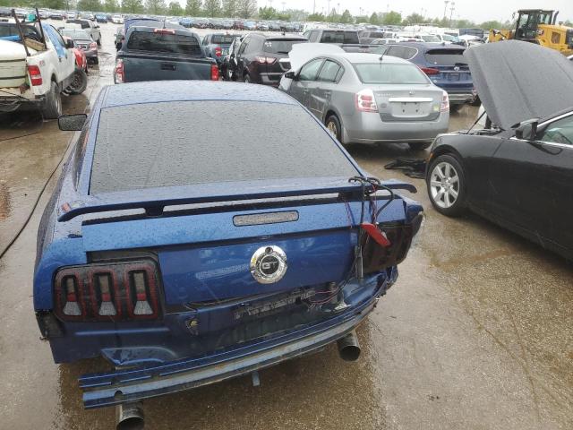 1ZVFT82H375276072 - 2007 FORD MUSTANG GT BLUE photo 6