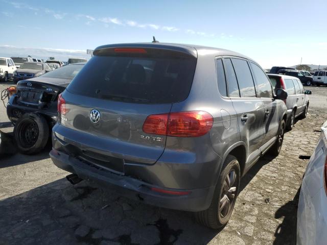 WVGAV7AX4DW021247 - 2013 VOLKSWAGEN TIGUAN S GRAY photo 3