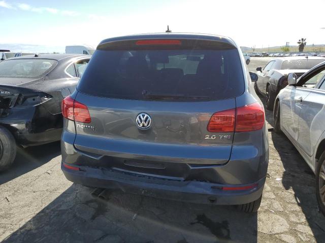 WVGAV7AX4DW021247 - 2013 VOLKSWAGEN TIGUAN S GRAY photo 6