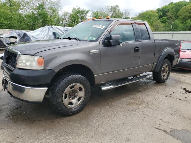 1FTRX14W27FB45734 - 2007 FORD F150 GRAY photo 1