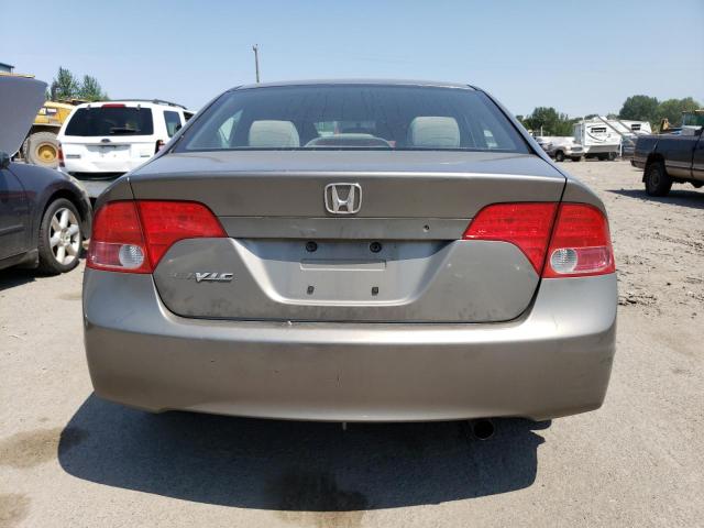 JHMFA16877S002061 - 2007 HONDA CIVIC EX SILVER photo 6