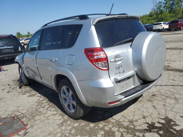 2T3DF4DV9CW179491 - 2012 TOYOTA RAV4 LIMITED SILVER photo 2