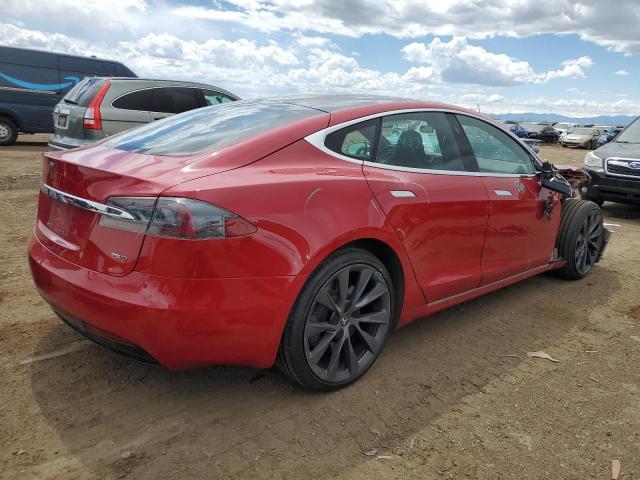 5YJSA1E22JF245097 - 2018 TESLA MODEL S 红色 照片 3