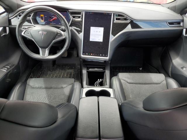 5YJSA1E22JF245097 - 2018 TESLA MODEL S 红色 照片 8