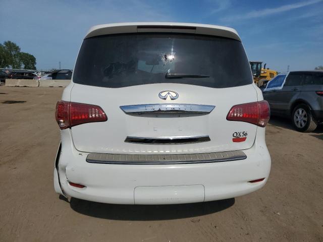 JN8AZ2NE7B9000557 - 2011 INFINITI QX56 WHITE photo 6