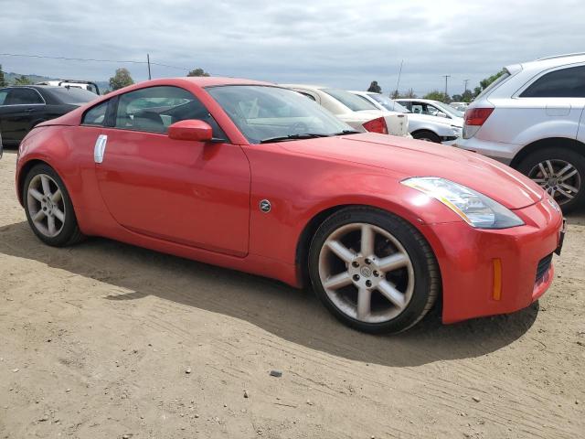 JN1AZ34E54T051440 - 2004 NISSAN 350Z COUPE RED photo 4