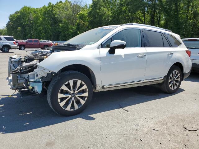 4S4BSATC0K3220198 - 2019 SUBARU OUTBACK TOURING WHITE photo 1