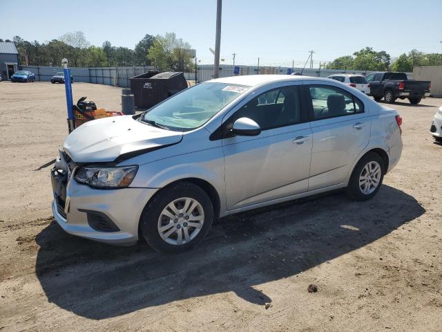1G1JA5SH0H4171085 - 2017 CHEVROLET SONIC LS SILVER photo 1