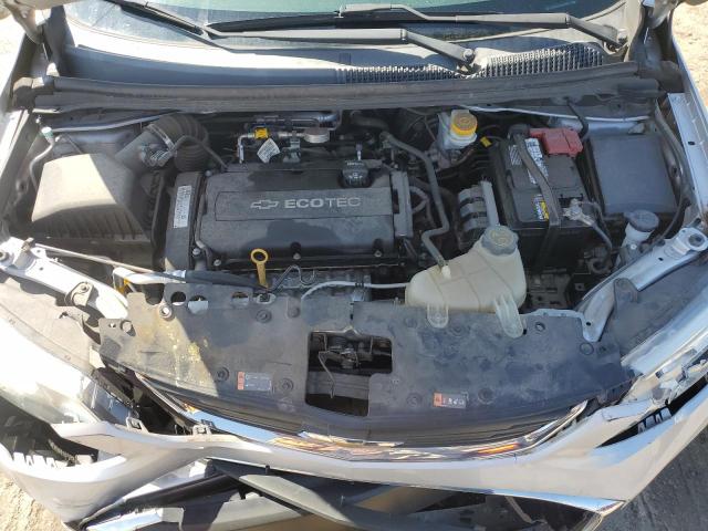 1G1JA5SH0H4171085 - 2017 CHEVROLET SONIC LS SILVER photo 11