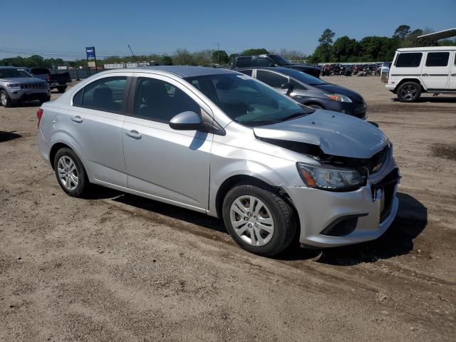 1G1JA5SH0H4171085 - 2017 CHEVROLET SONIC LS SILVER photo 4