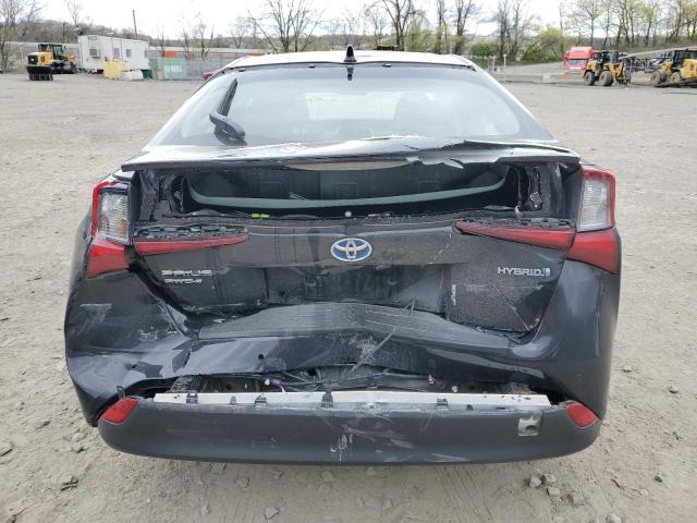 JTDL9RFU2L3014115 - 2020 TOYOTA PRIUS LE BLACK photo 6