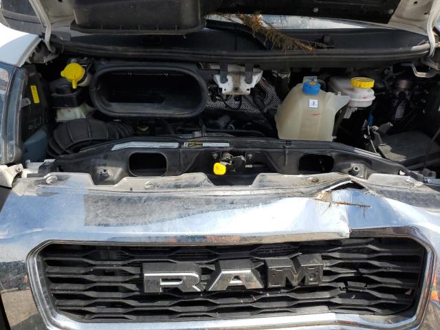 3C6TRVDG3KE557378 - 2019 RAM PROMASTER 2500 HIGH WHITE photo 12