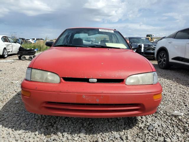 1Y1SK5266SZ003111 - 1995 GEO PRIZM BASE RED photo 5