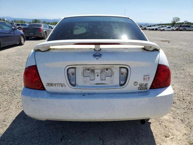 3N1CB51D96L514045 - 2006 NISSAN SENTRA 1.8 WHITE photo 6