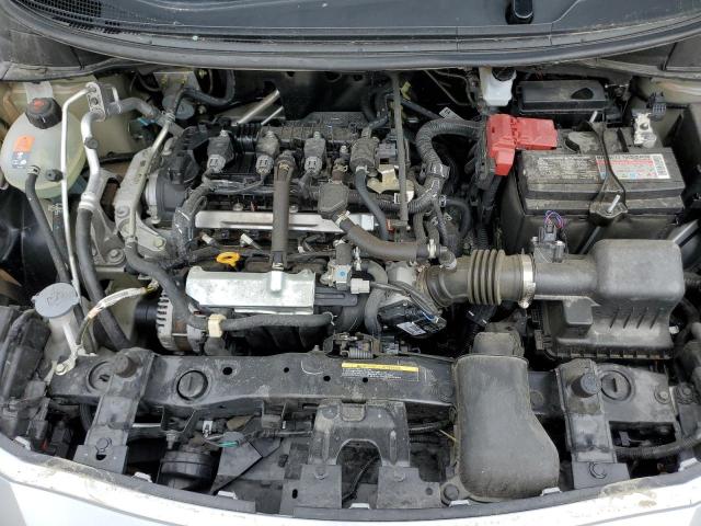 3N1CN8EV8ML893919 - 2021 NISSAN VERSA SV SILVER photo 11