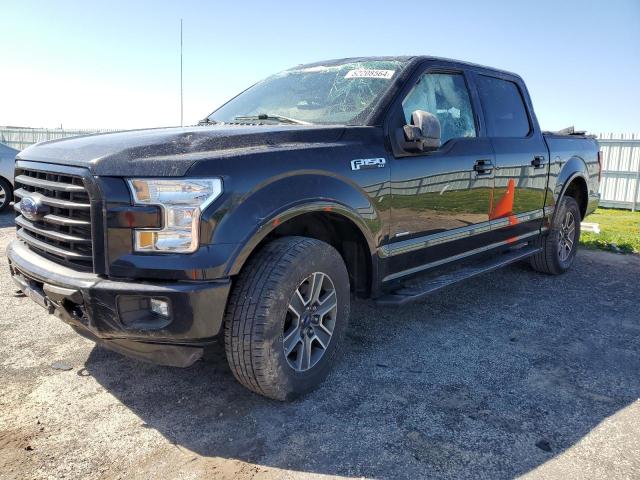 1FTEW1EP9GKD56042 - 2016 FORD F150 SUPERCREW BLACK photo 1