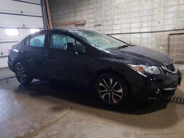 19XFB2F94DE046921 - 2013 HONDA CIVIC EXL შავი ფოტო 4