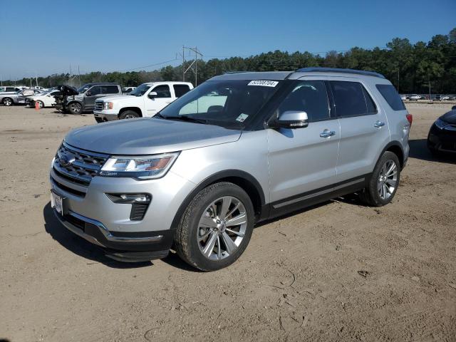 1FM5K7F80JGA28276 - 2018 FORD EXPLORER LIMITED SILVER photo 1