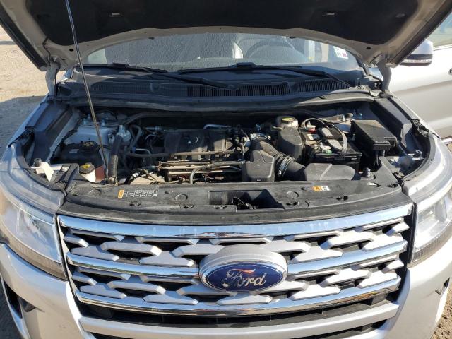 1FM5K7F80JGA28276 - 2018 FORD EXPLORER LIMITED SILVER photo 12