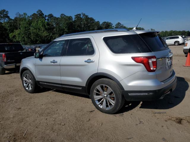 1FM5K7F80JGA28276 - 2018 FORD EXPLORER LIMITED SILVER photo 2