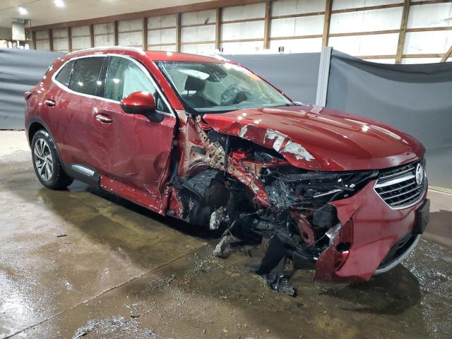 LRBFZNR46PD087259 - 2023 BUICK ENVISION ESSENCE Կարմիր լուսանկար 4