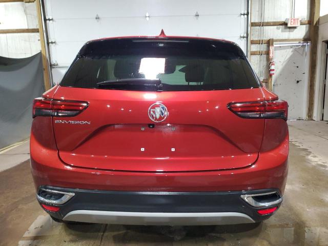 LRBFZNR46PD087259 - 2023 BUICK ENVISION ESSENCE Կարմիր լուսանկար 6