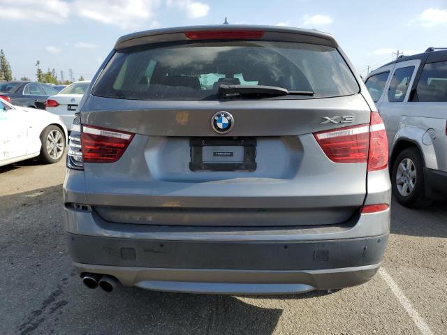 5UXWX9C51E0D38145 - 2014 BMW X3 XDRIVE28I GRAY photo 6