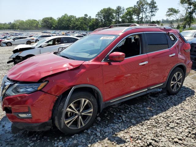 JN8AT2MT6HW407135 - 2017 NISSAN ROGUE S RED photo 1