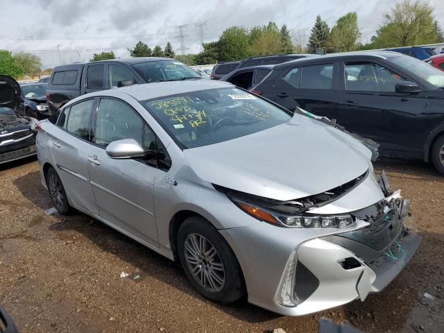 JTDKARFP7J3088527 - 2018 TOYOTA PRIUS PRIM 银色 照片 4