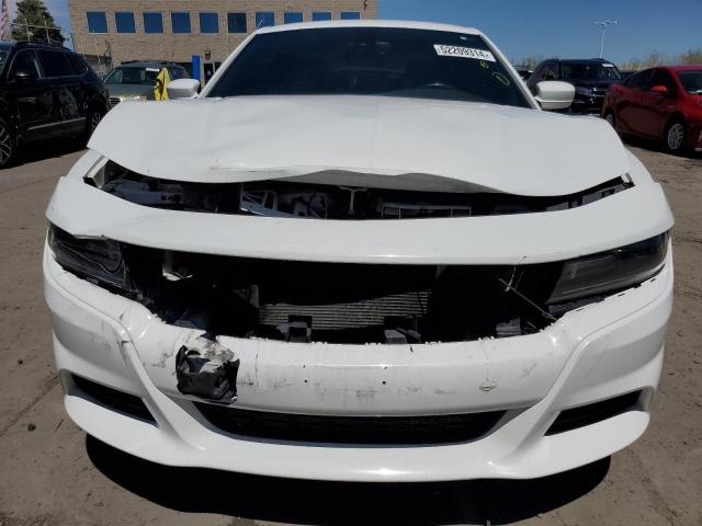 2C3CDXHG4GH204077 - 2016 DODGE CHARGER SXT WHITE photo 5