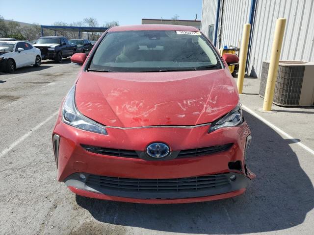 JTDKAMFU7N3154430 - 2022 TOYOTA PRIUS NIGHT SHADE RED photo 5