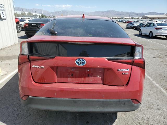 JTDKAMFU7N3154430 - 2022 TOYOTA PRIUS NIGHT SHADE RED photo 6