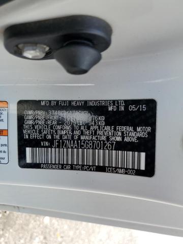 JF1ZNAA15G8701267 - 2016 TOYOTA SCION FR-S 白色 照片 12