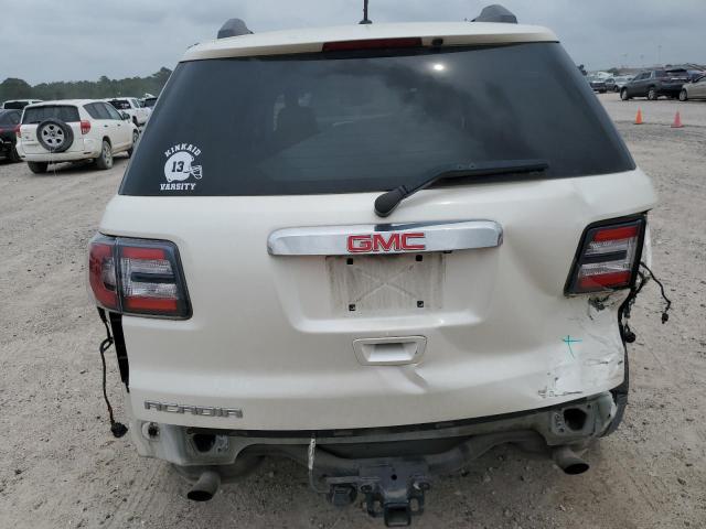 1GKKRTKDXFJ109055 - 2015 GMC ACADIA DENALI WHITE photo 6