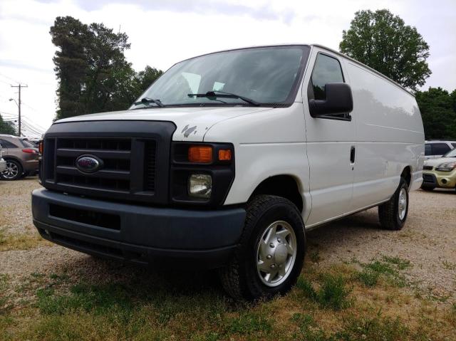 1FTSS3EL3DDA30065 - 2013 FORD ECONOLINE E350 SUPER DUTY VAN WHITE photo 2