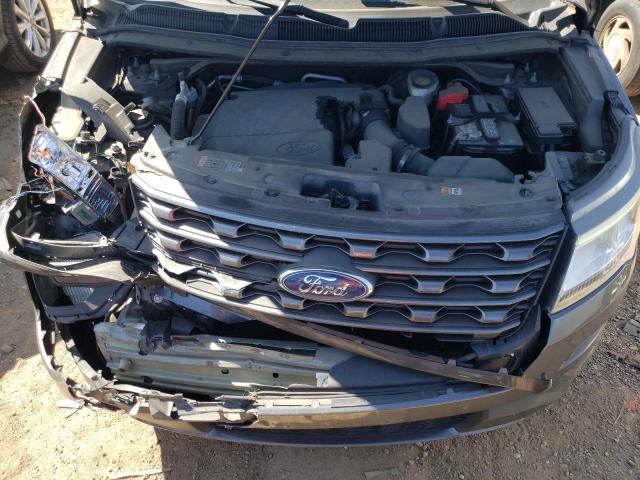 1FM5K8D80HGC12720 - 2017 FORD EXPLORER XLT Grau Foto 12