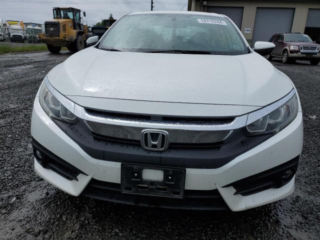 19XFC1F72GE216512 - 2016 HONDA CIVIC EXL WHITE photo 5