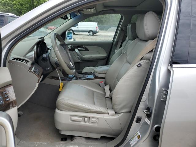 2HNYD2H35CH506550 - 2012 ACURA MDX TECHNOLOGY SILVER photo 7