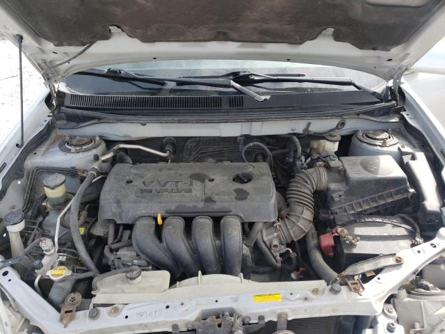 2T1KR30E76C568272 - 2006 TOYOTA COROLLA MA XR SILVER photo 11